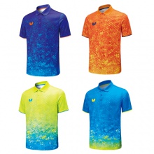 蝴蝶Butterfly BWH283 乒乓球服運(yùn)動T恤短袖比賽服運(yùn)動衫 四色可選